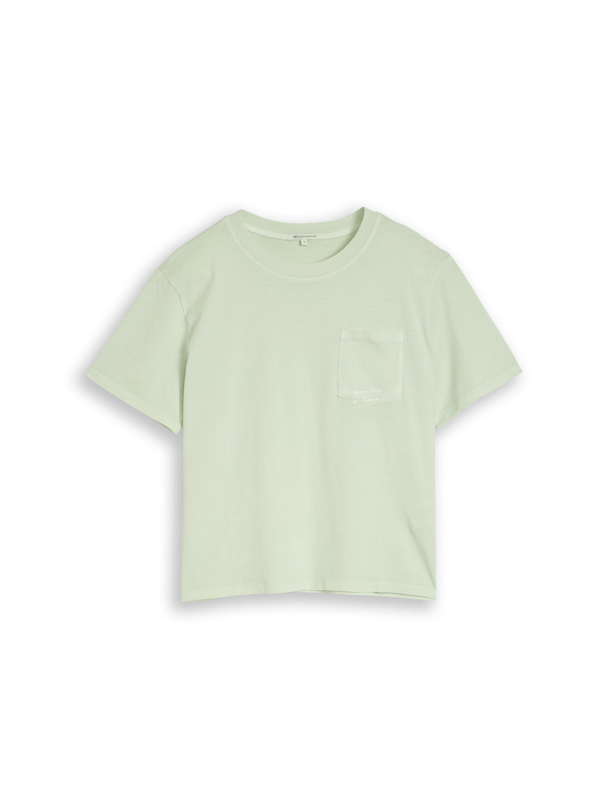 Boxy Fit T-Shirt mit Brusttasche