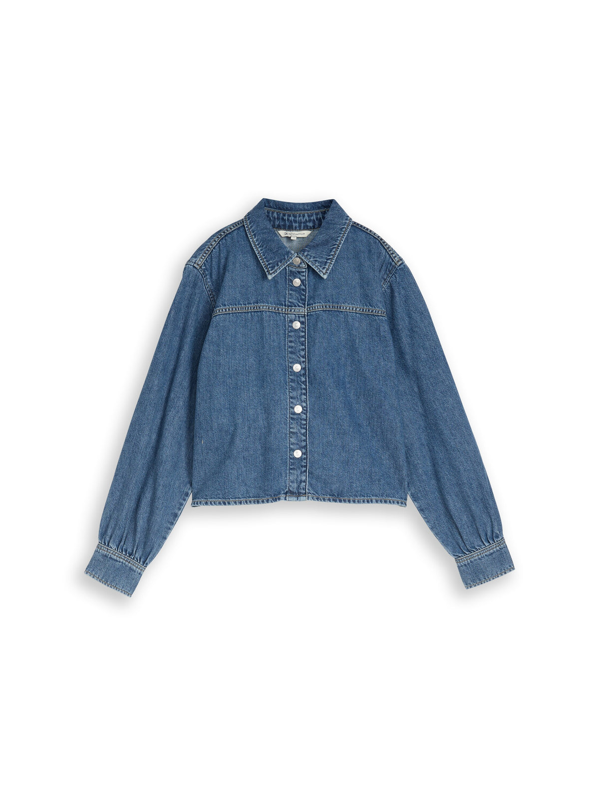 Boxy Fit Jeanshemd