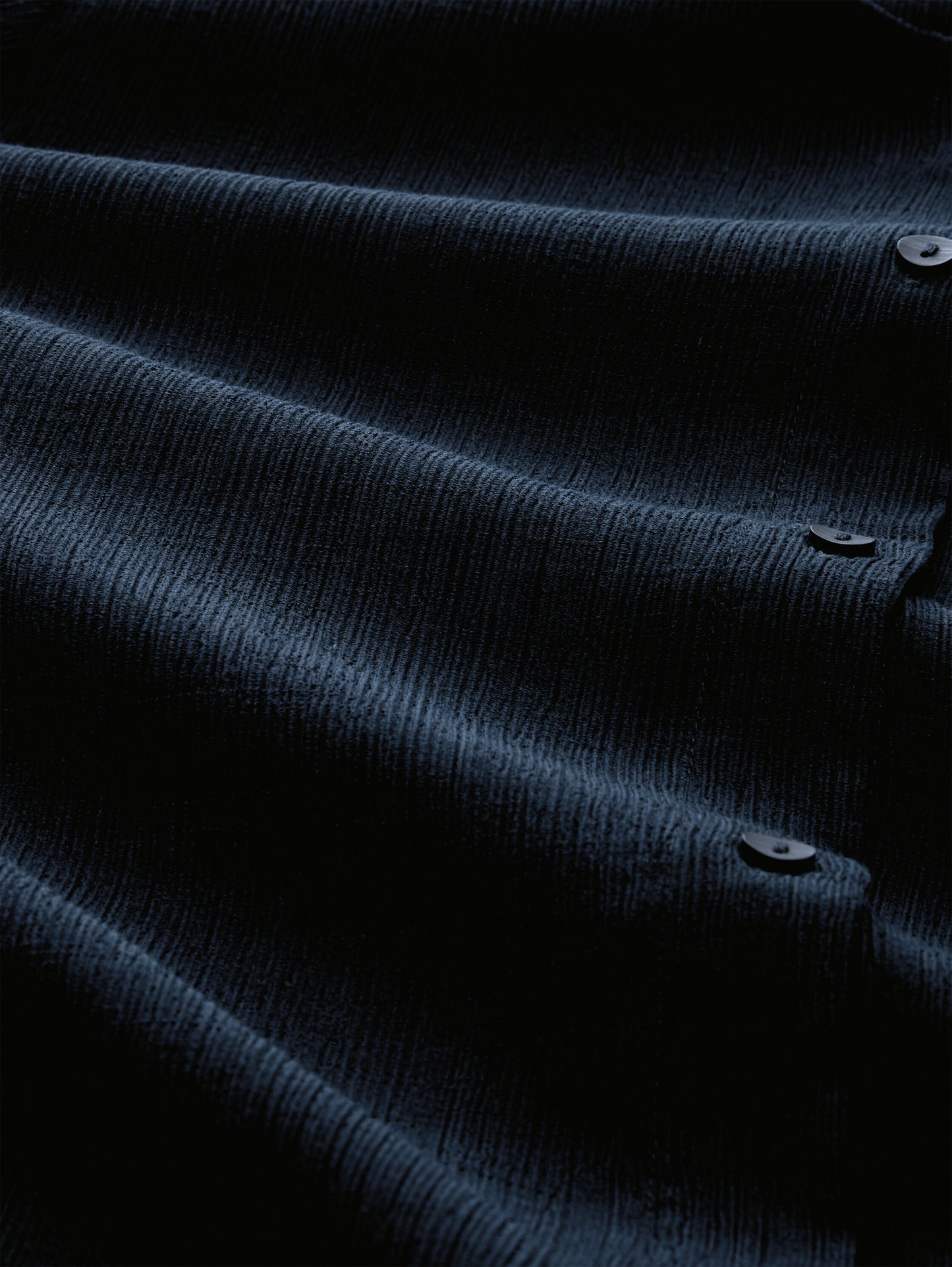 Crinkle Bluse mit Knopfleiste