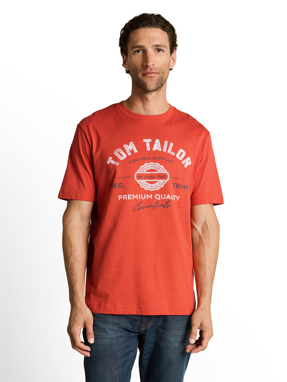 T-Shirt mit Logo-Print