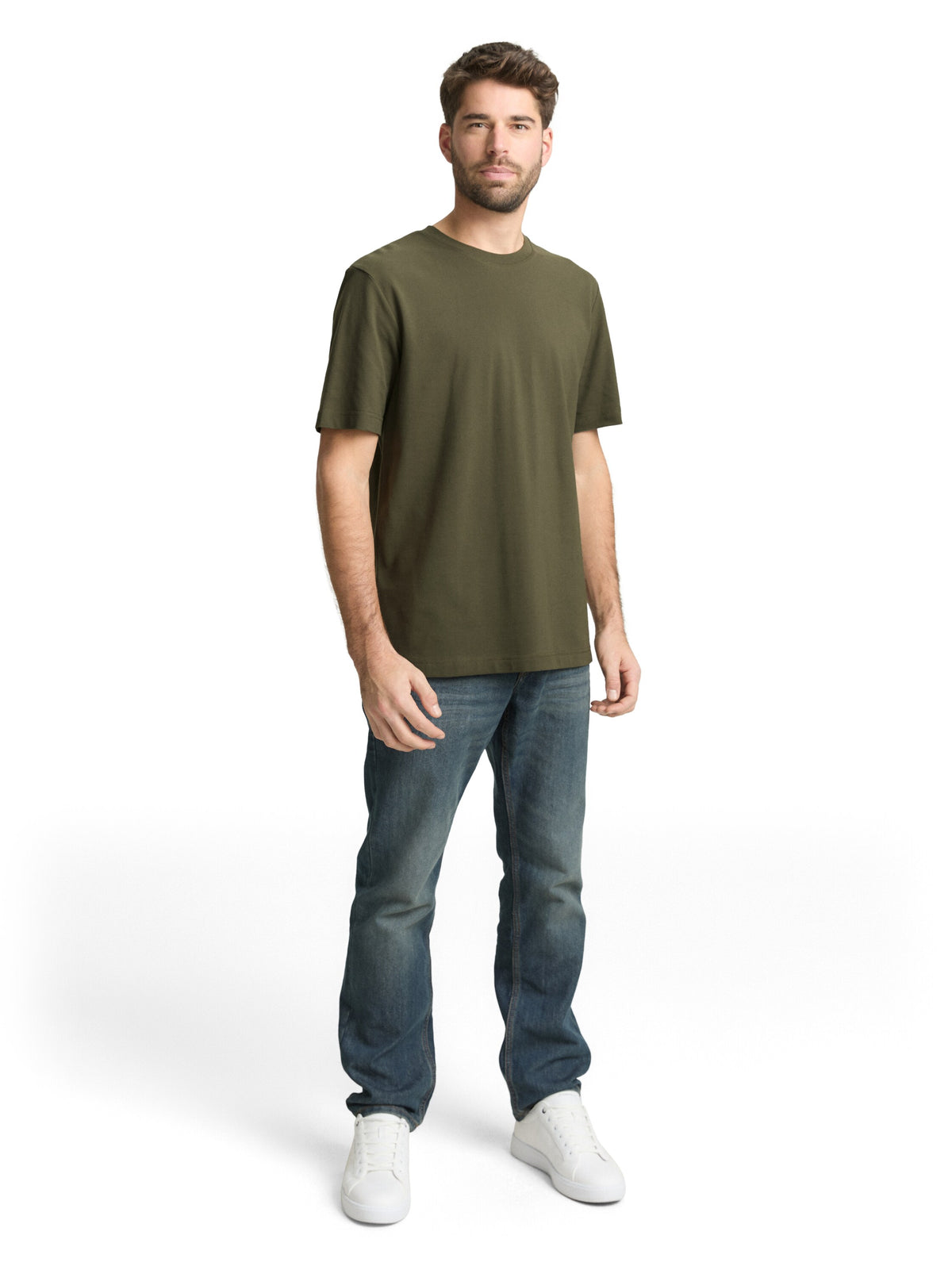Piqué T-Shirt mit Stretch