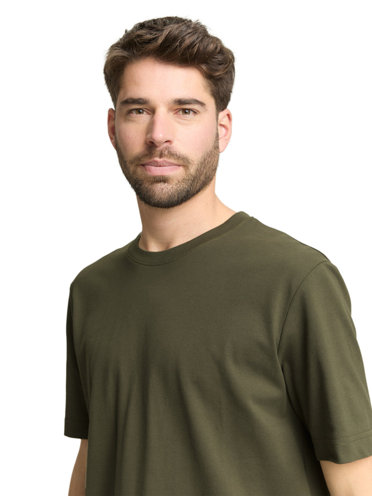 Piqué T-Shirt mit Stretch
