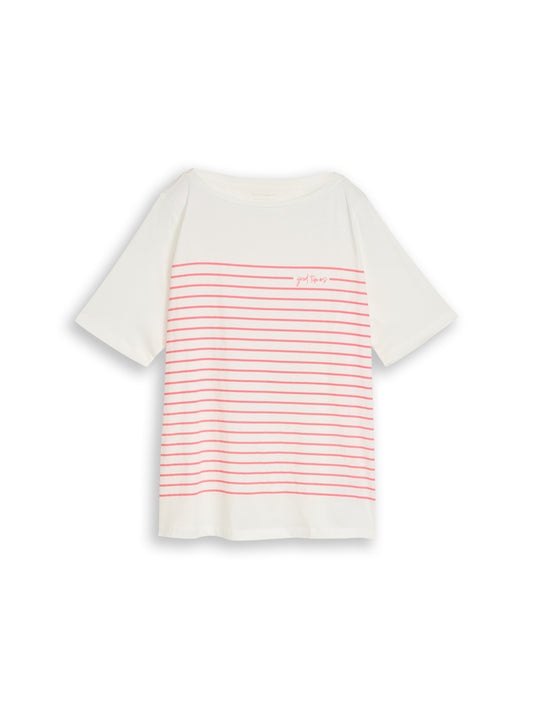 Plus Size - T-Shirt mit Streifenmuster
