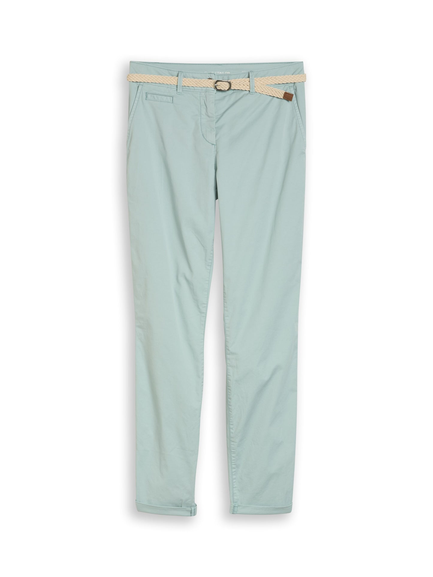 Slim Chino Hose mit Gürtel