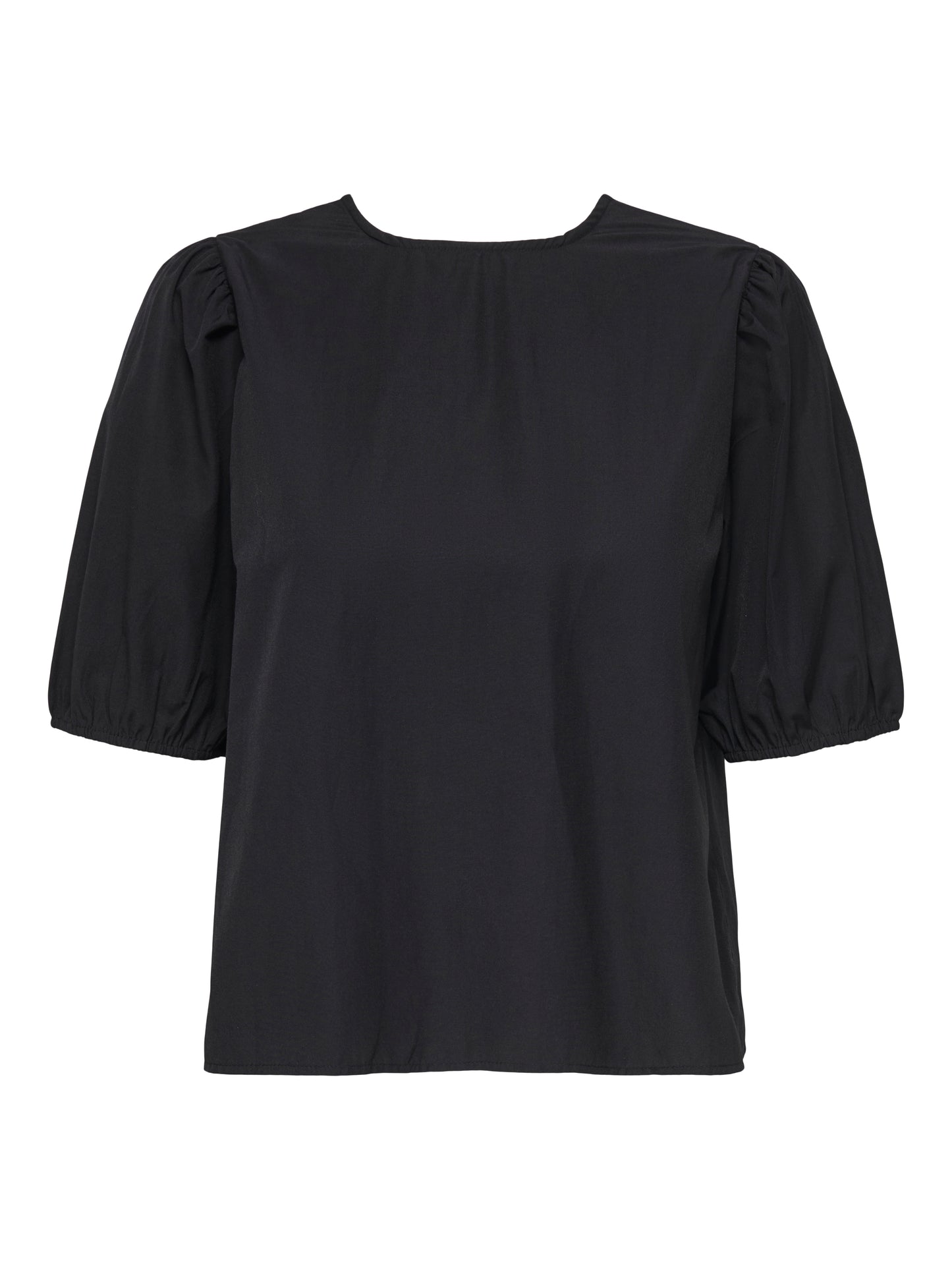 ONLJENNA S/S TIE 2-WAY TOP WVN NOOS