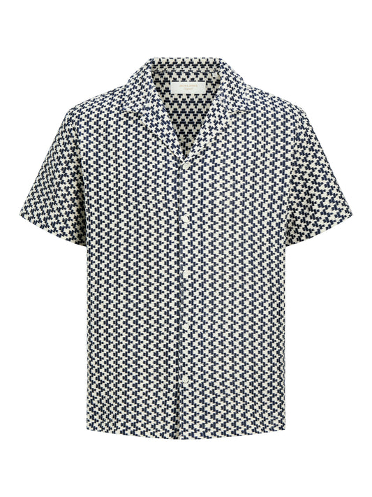 JORMONTAUK CROCHET SHIRT SS SA26 LN