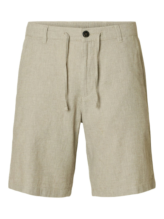 SLMREGULAR-BRODY LINEN BLD SHORTS NOOS