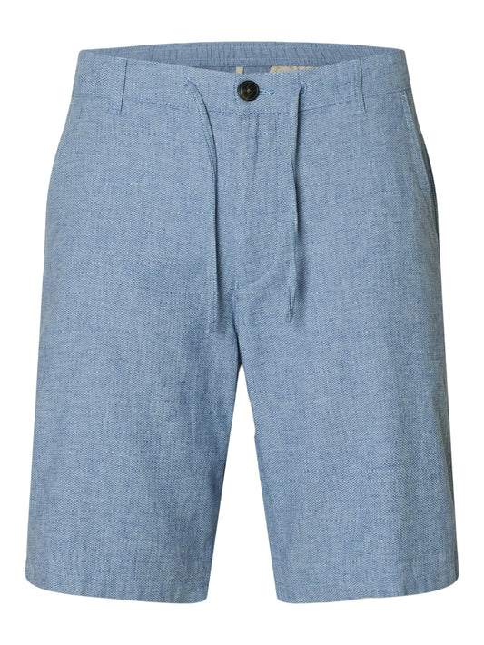 SLHREGULAR-BRODY LINEN BLD SHORTS NOOS