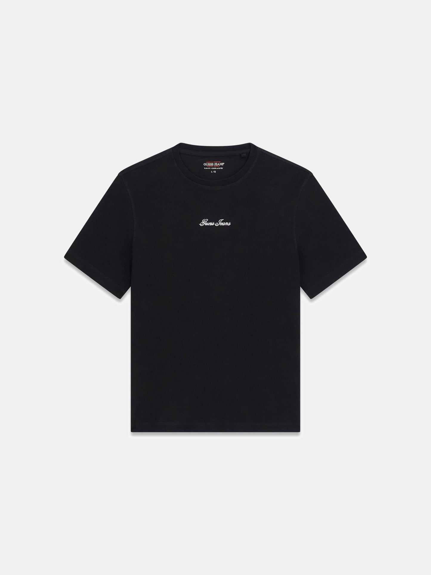 GJ SLIM FIT RIBBED T SHIRT