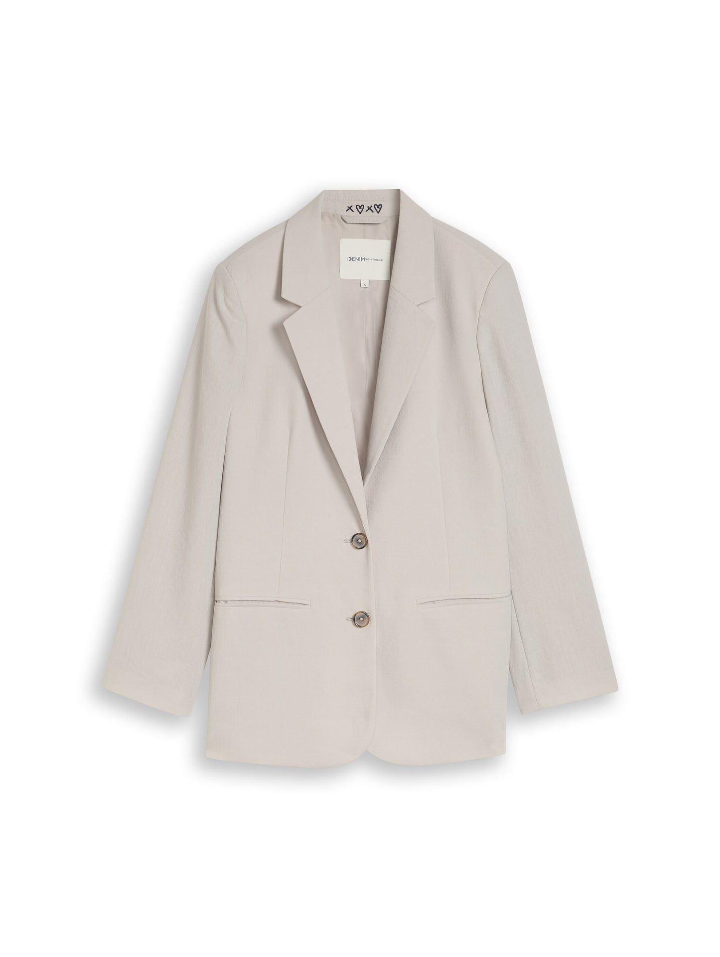 Regular Fit Blazer mit Paspeltaschen