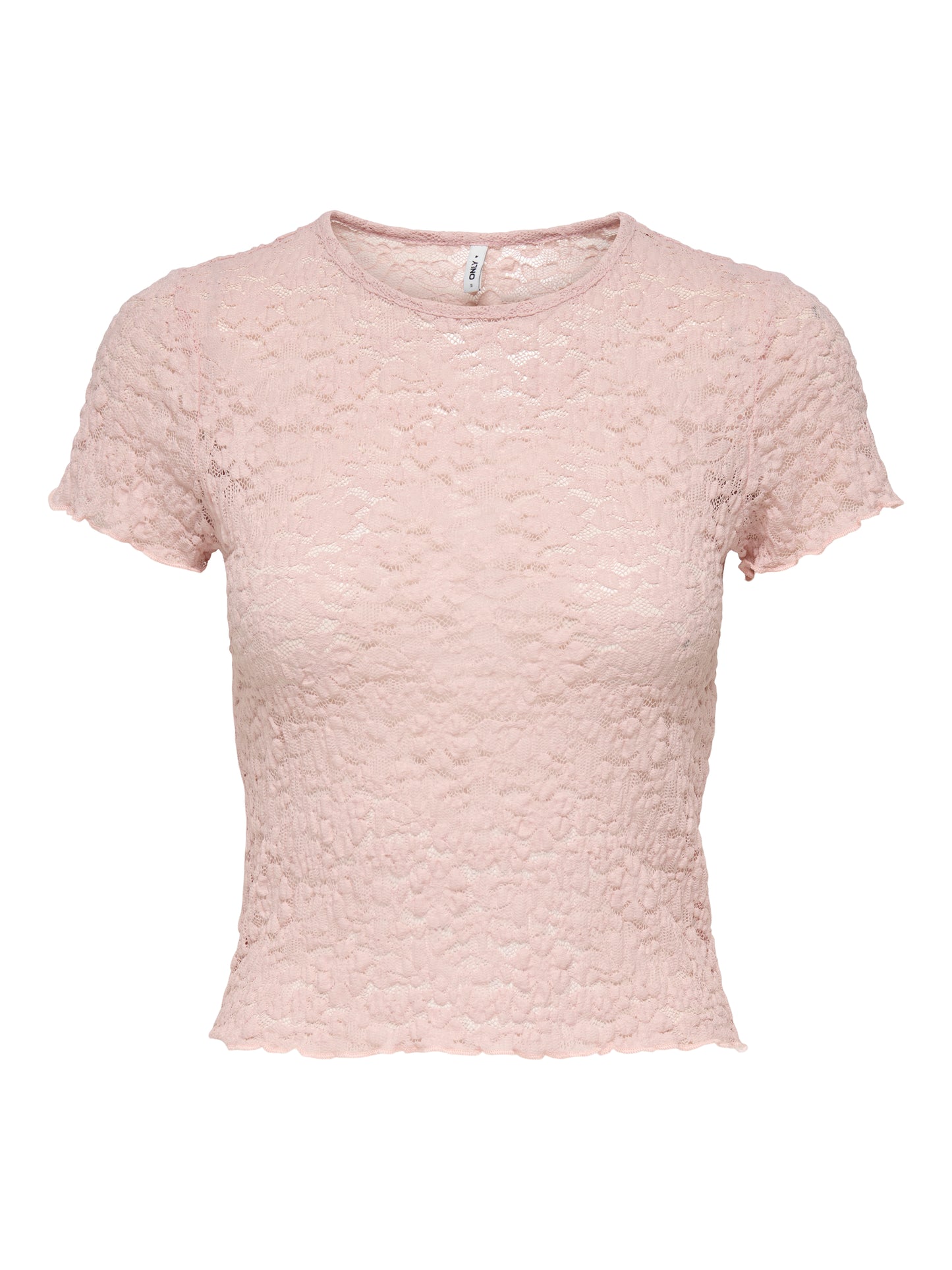 ONLFAITH S/S LACE TOP JRS