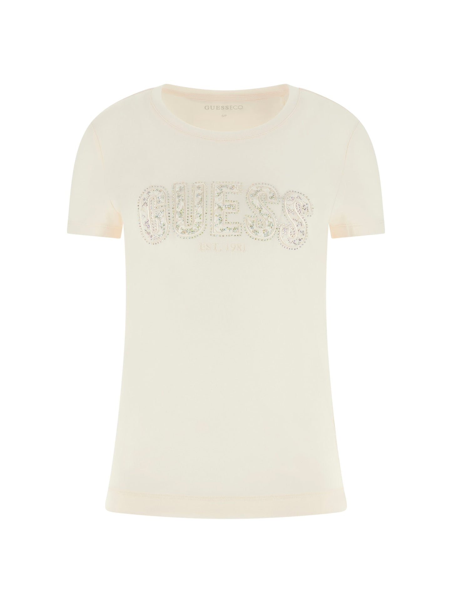CN SS LOGO LACE TEE