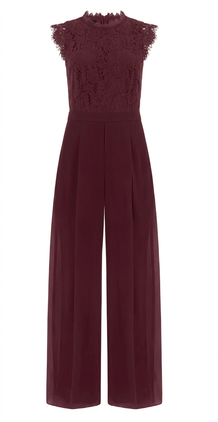 Apart Fashion GmbH Jumpsuit festiv F59164 bordeaux