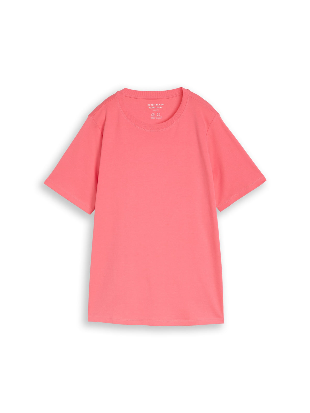 Plus Size - Basic T-Shirt aus Baumwolle