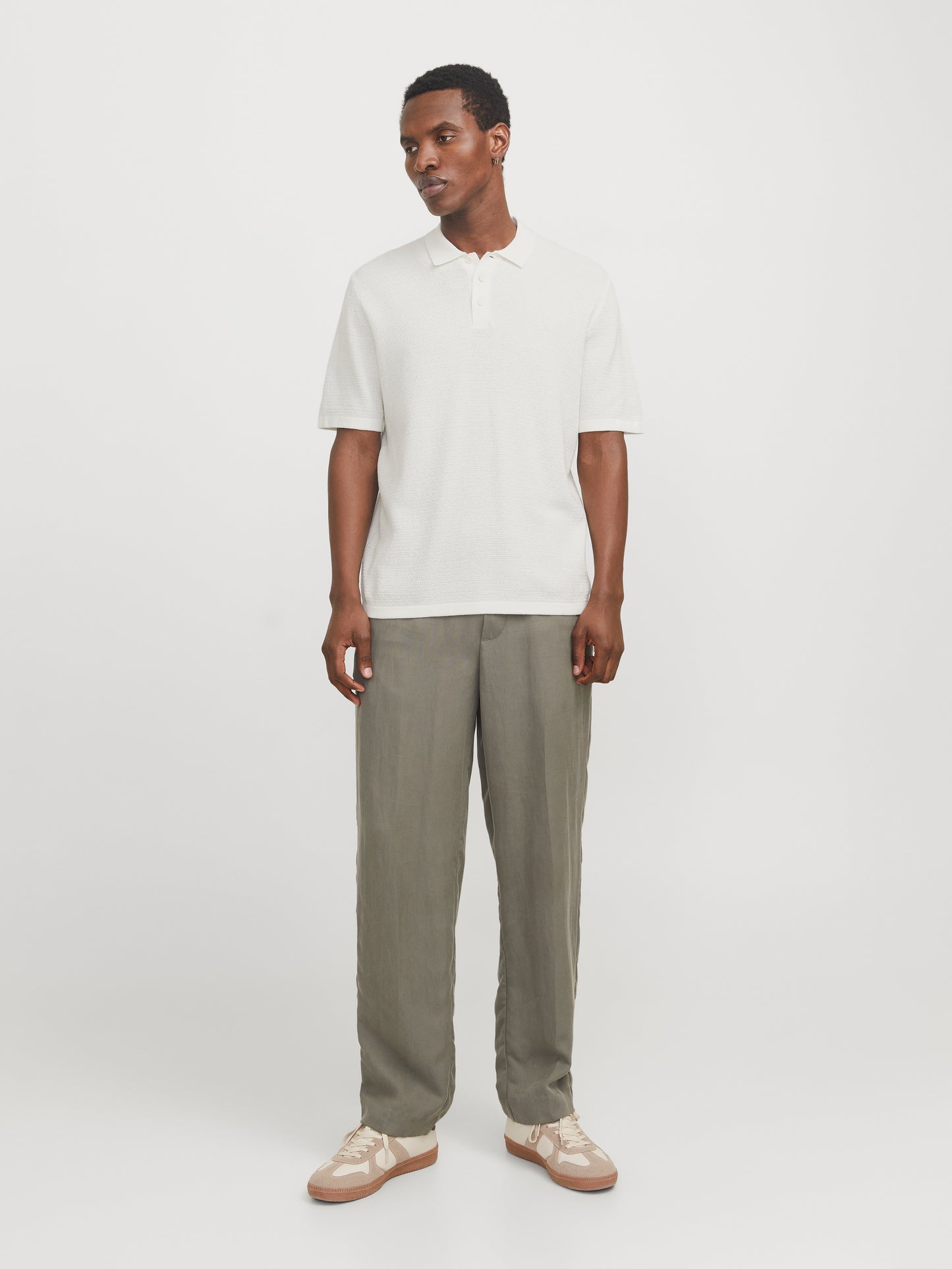 JJEGEORGE KNIT POLO SS SN