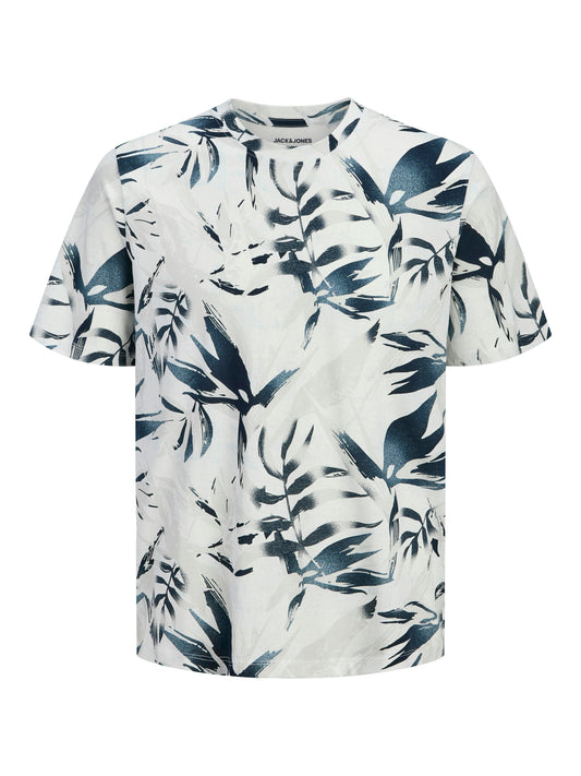 JJHONOLULU AOP TEE SS CREW NECK JNR