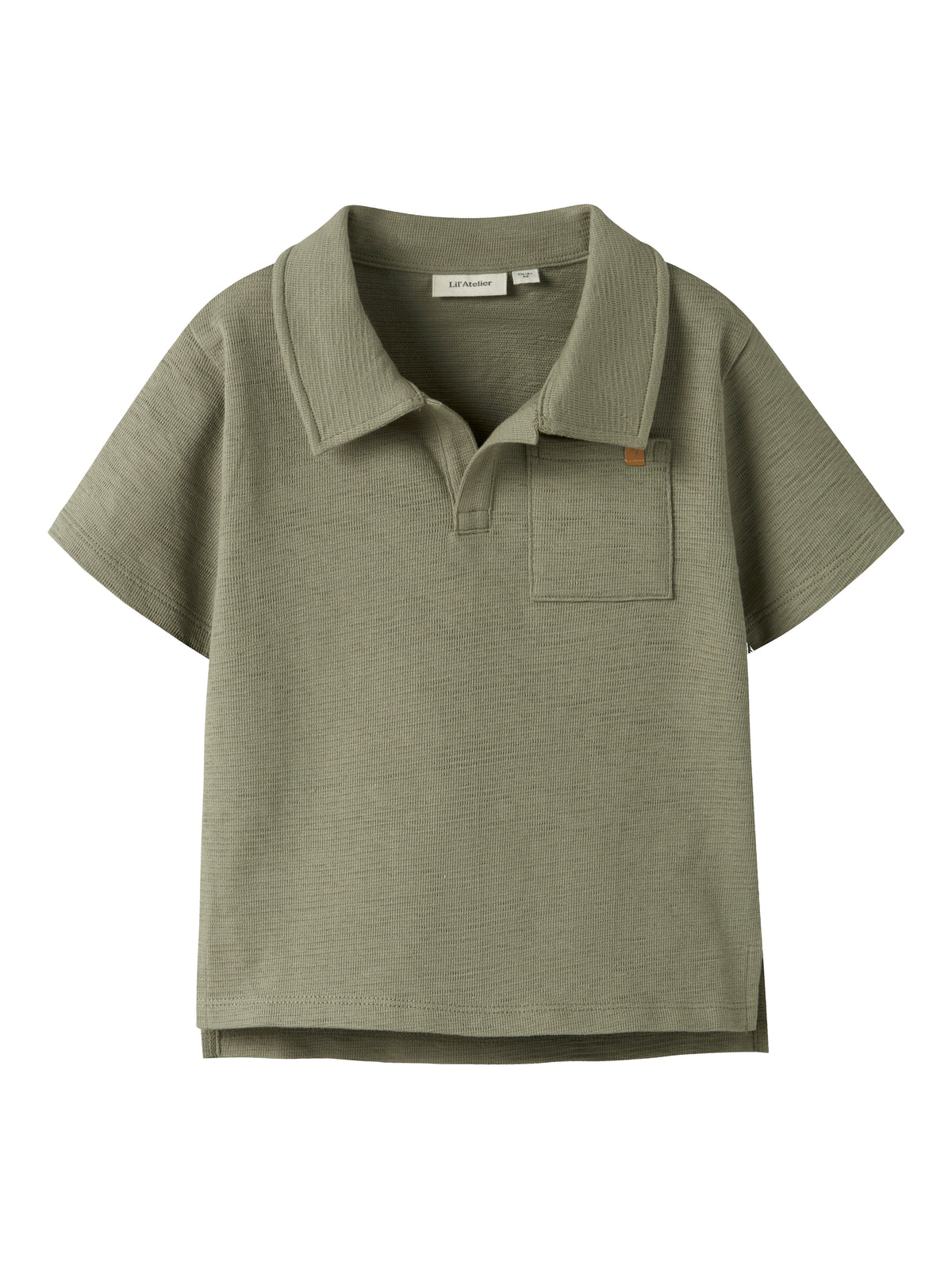 NMMFALK SS LOOSE POLO TOP LIL