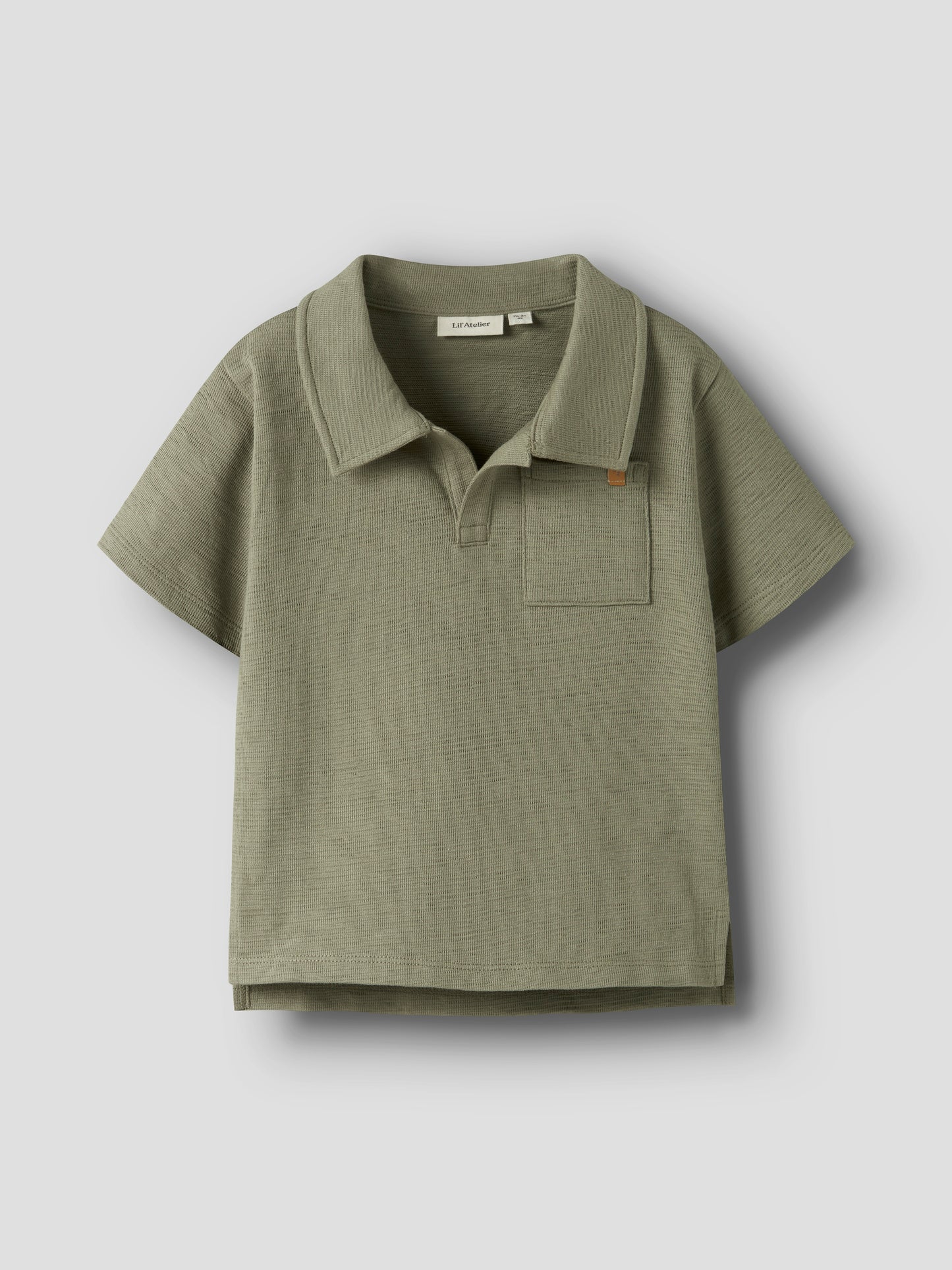 NMMFALK SS LOOSE POLO TOP LIL