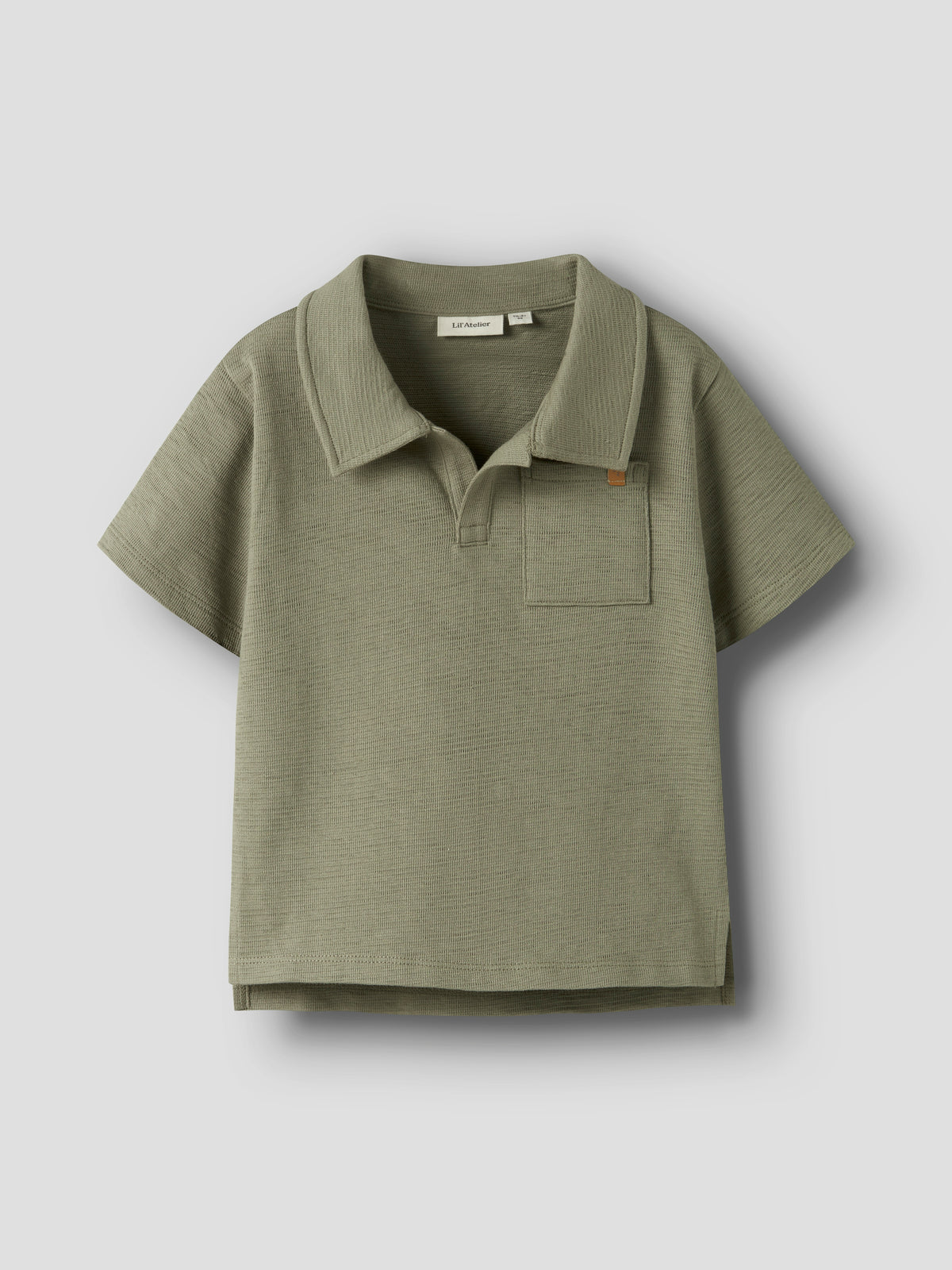 NMMFALK SS LOOSE POLO TOP LIL