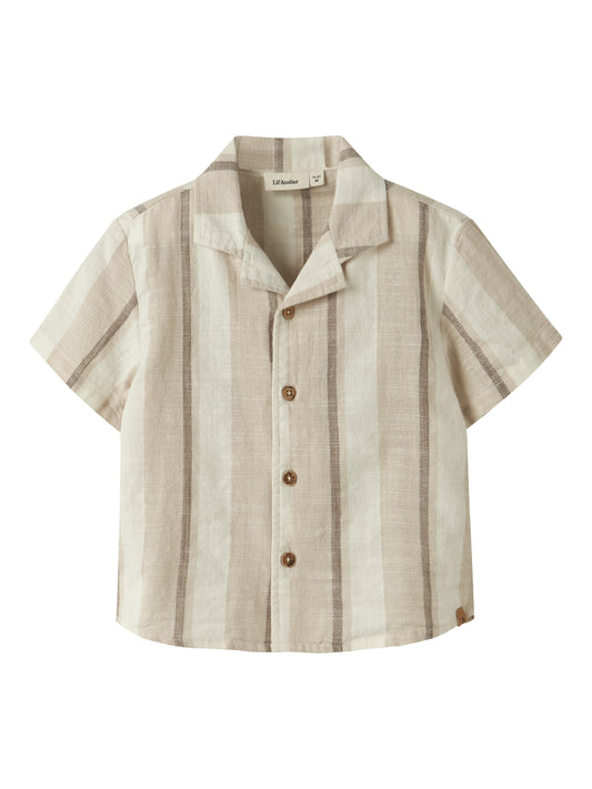 NMMFIBERT SS LOOSE SHIRT LIL