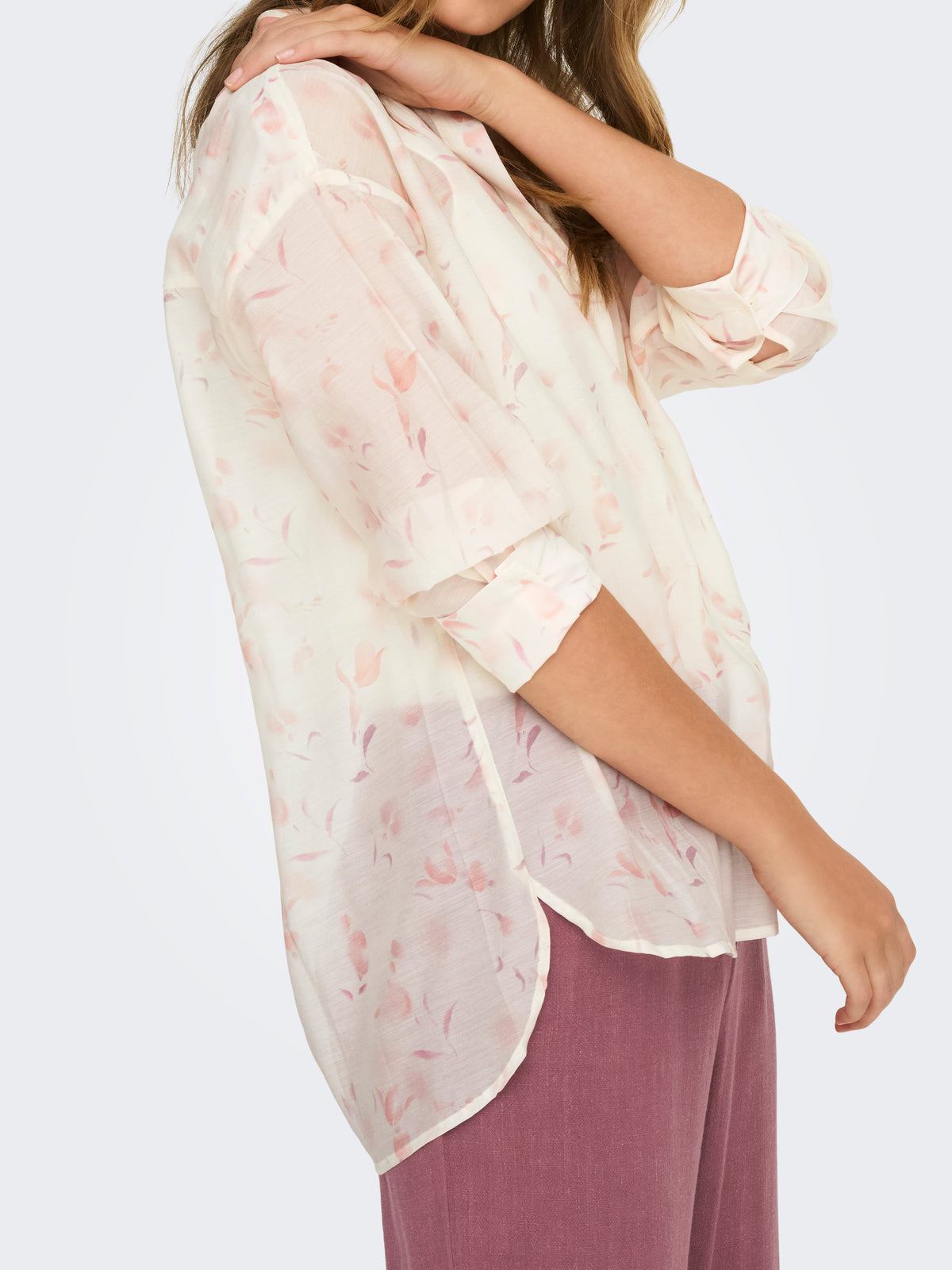 ONLOREGON TEAGAN L/S SHIRT AOP WVN