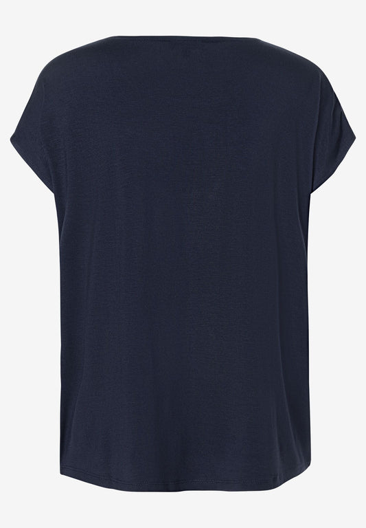 Shirt mit Satinfront