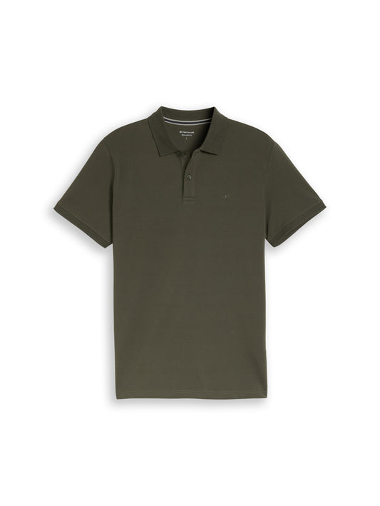 Piqué Poloshirt mit Logo-Stickerei