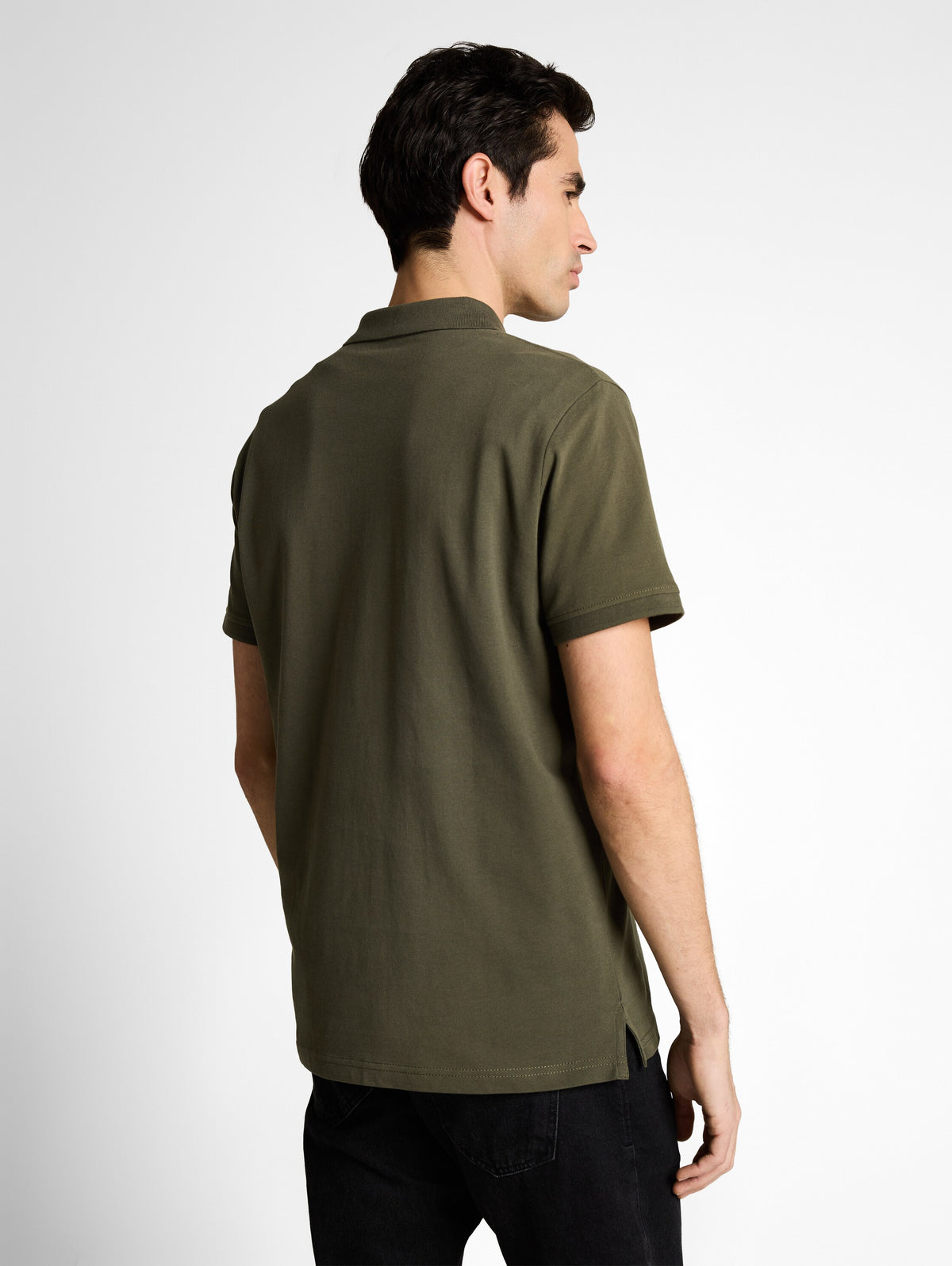 Piqué Poloshirt mit Logo-Stickerei