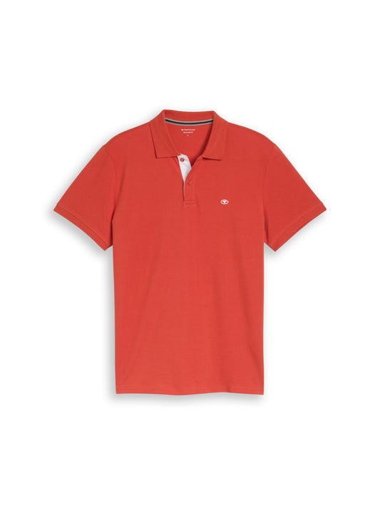 Piqué Poloshirt mit Logo-Stickerei