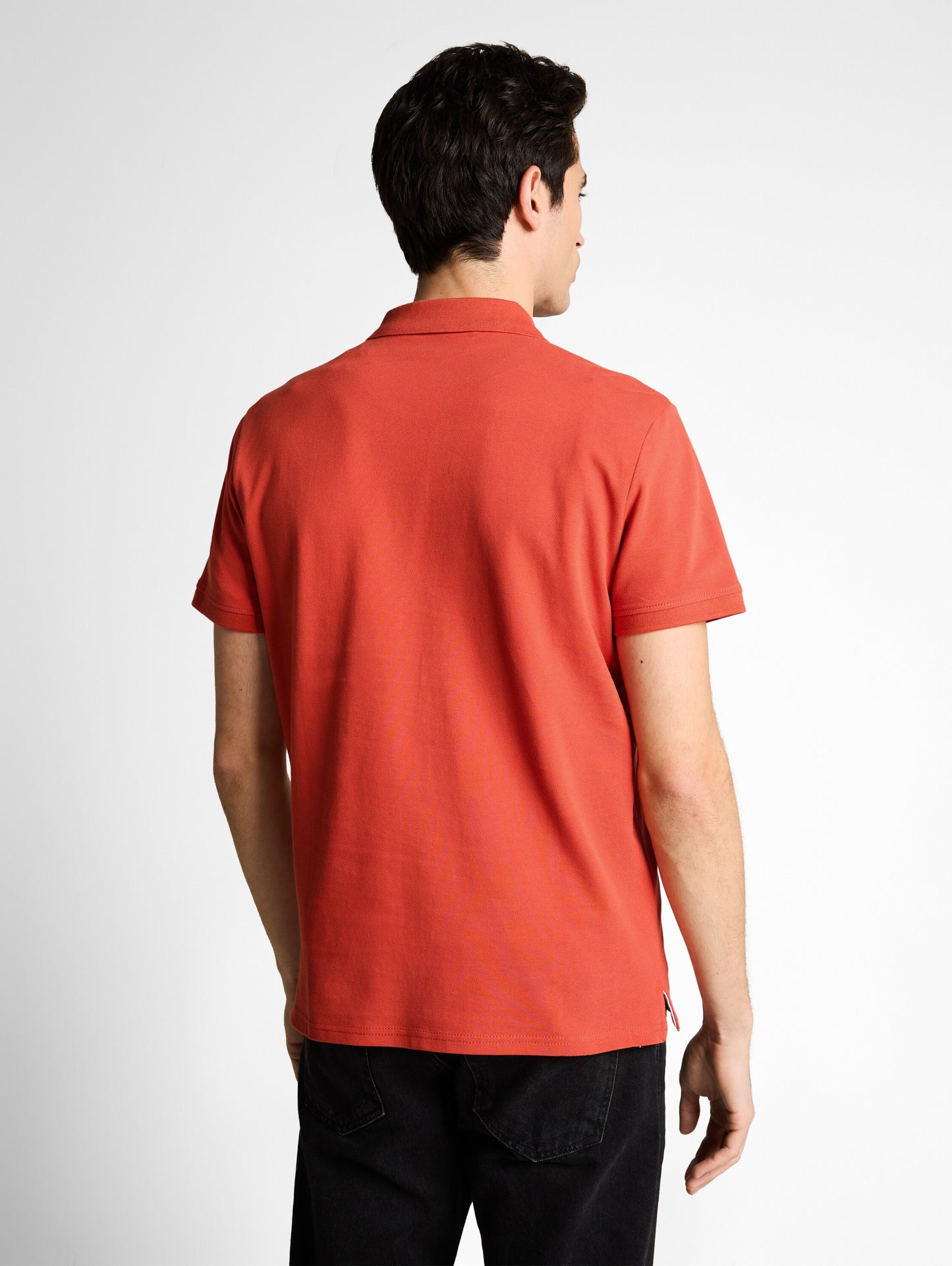 Piqué Poloshirt mit Logo-Stickerei