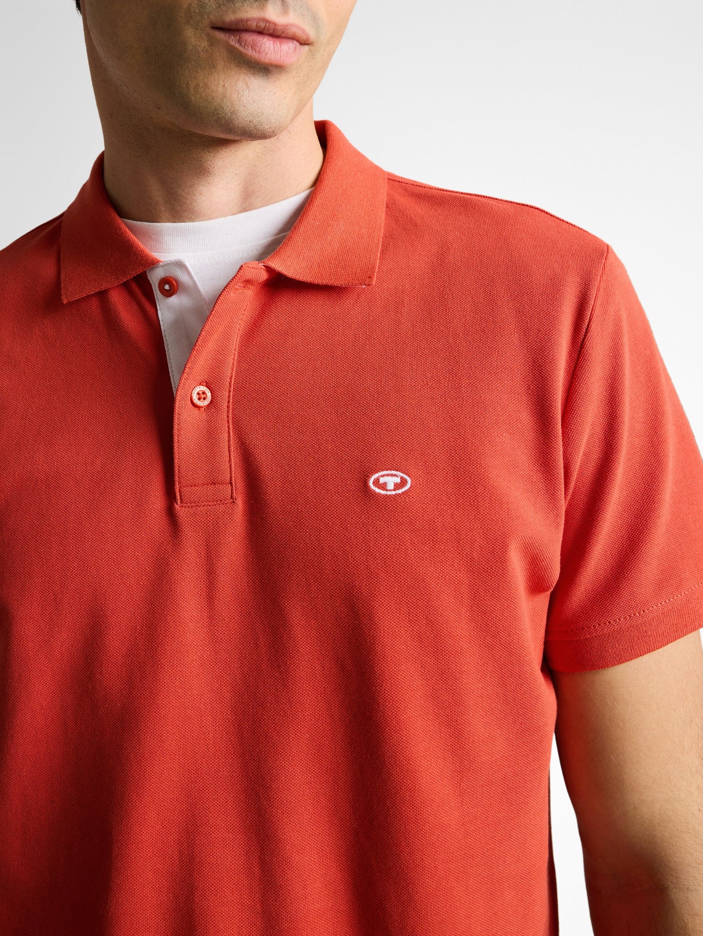 Piqué Poloshirt mit Logo-Stickerei