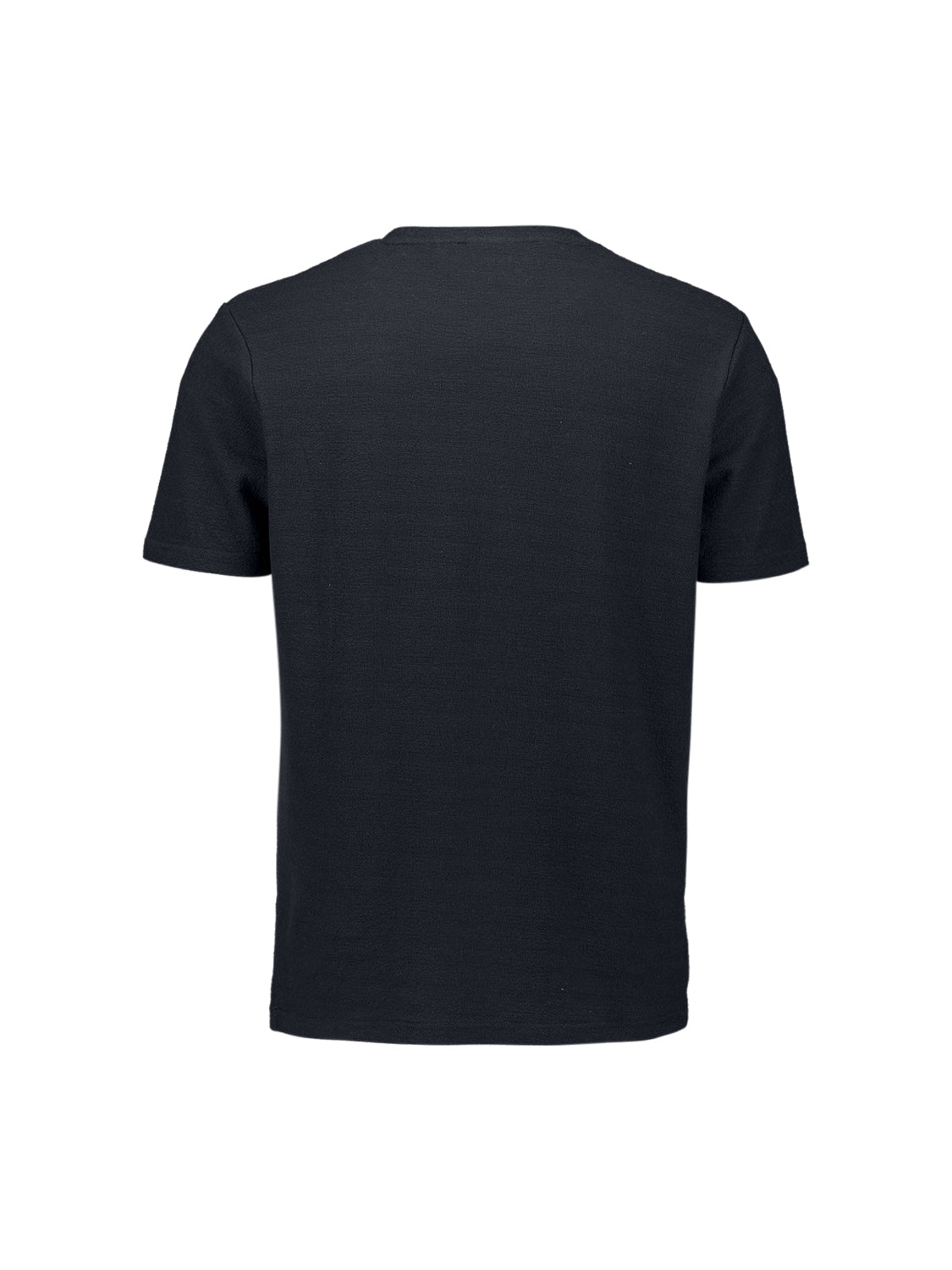 T-Shirt Crewneck Solid Jacquard