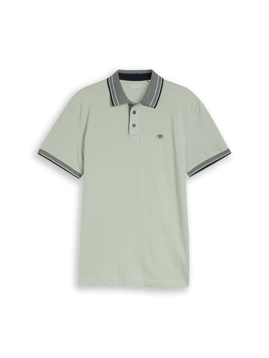 Piqué Poloshirt mit Logo-Print