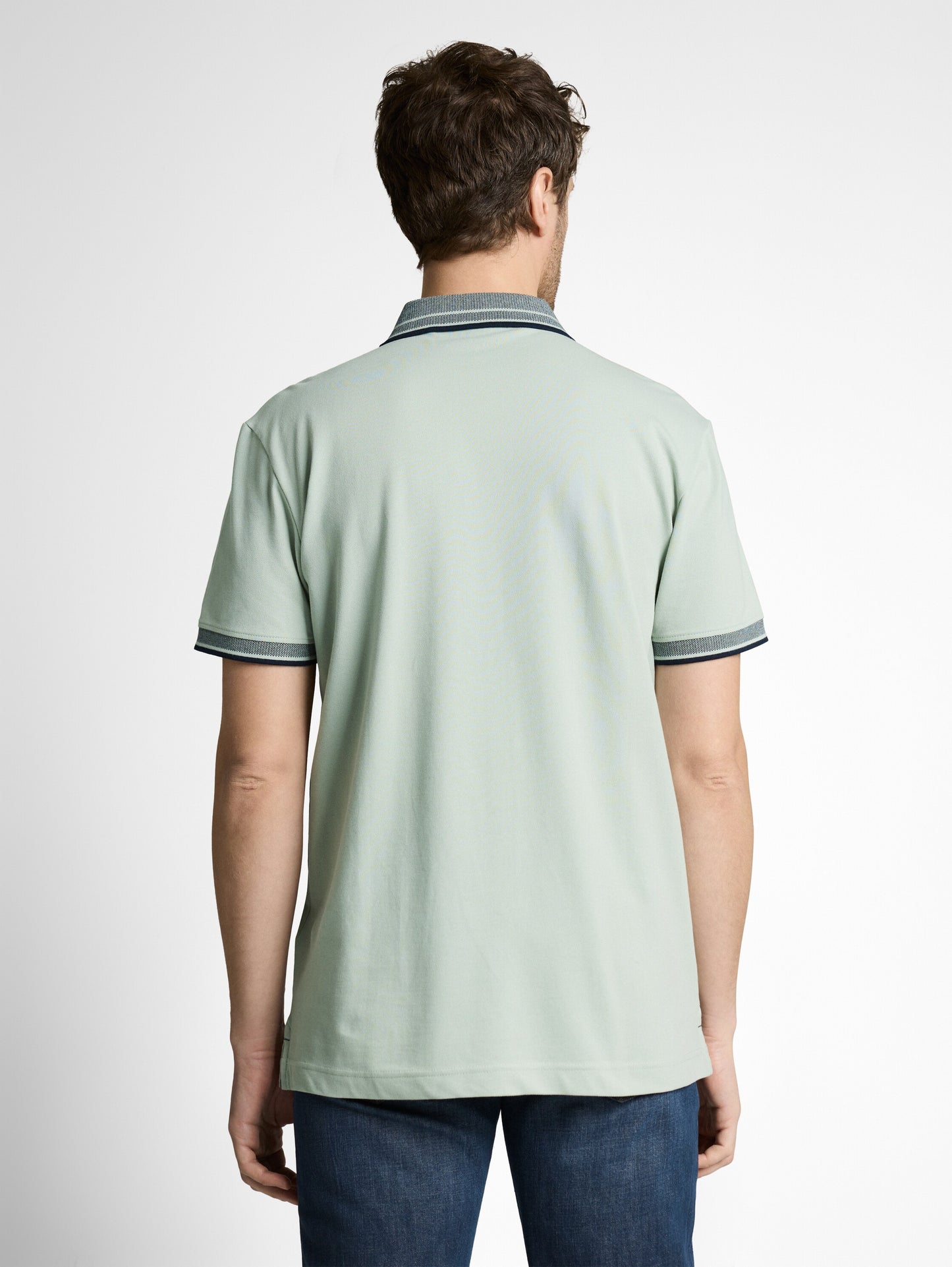 Piqué Poloshirt mit Logo-Print