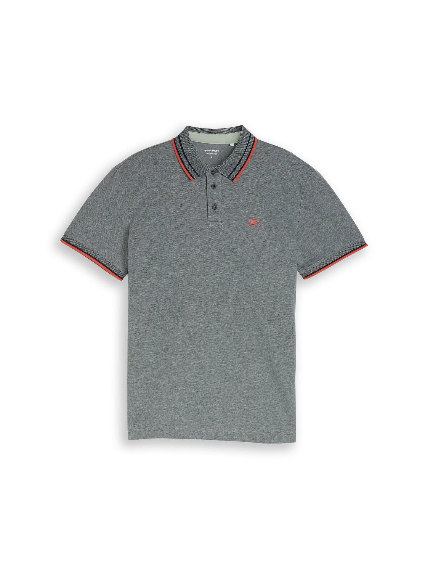 Piqué Poloshirt mit Logo-Print