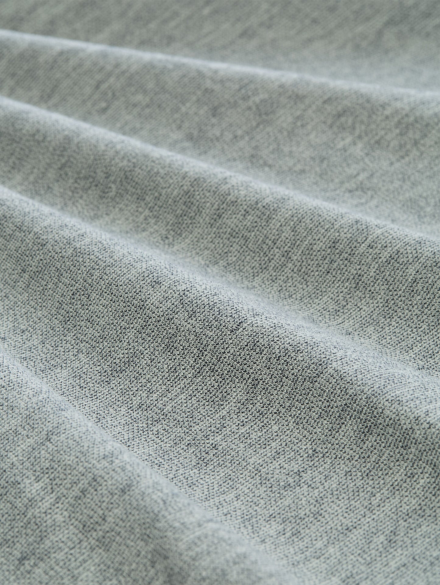 T-Shirt in Melange-Optik