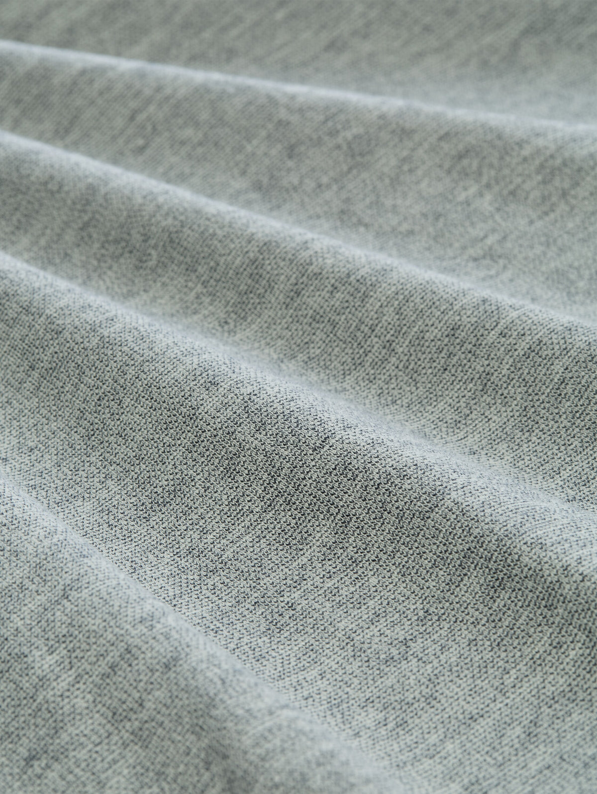 T-Shirt in Melange-Optik