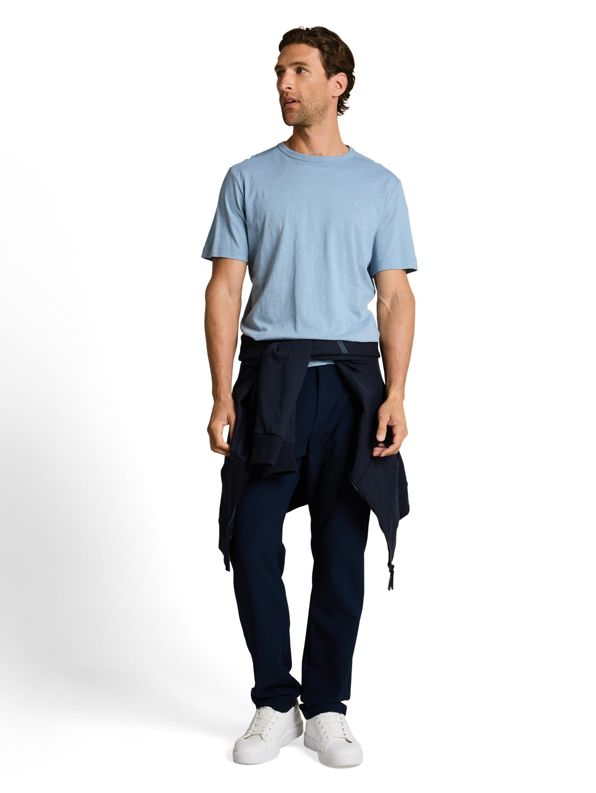 Basic T-Shirt aus Baumwolle