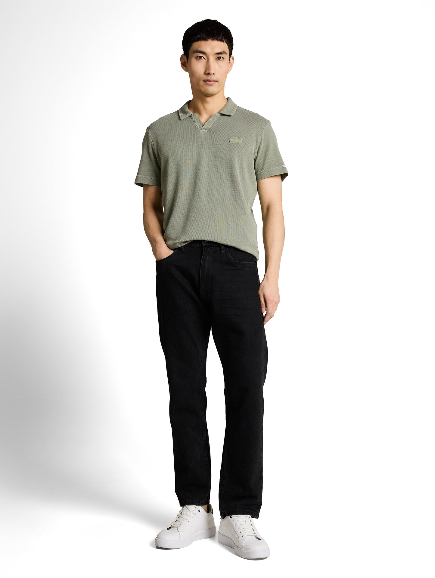 Resort Poloshirt im Used-Look