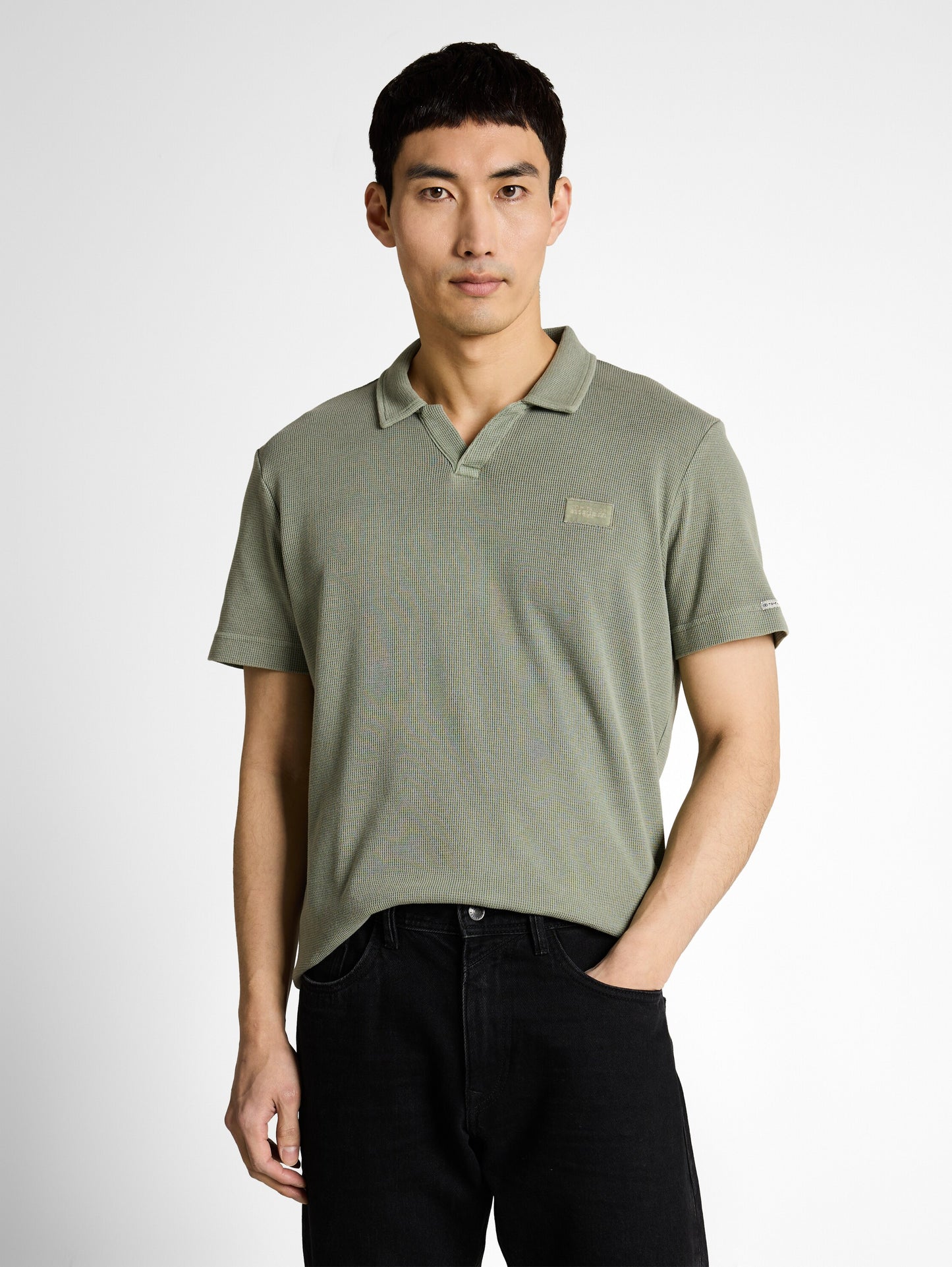 Resort Poloshirt im Used-Look