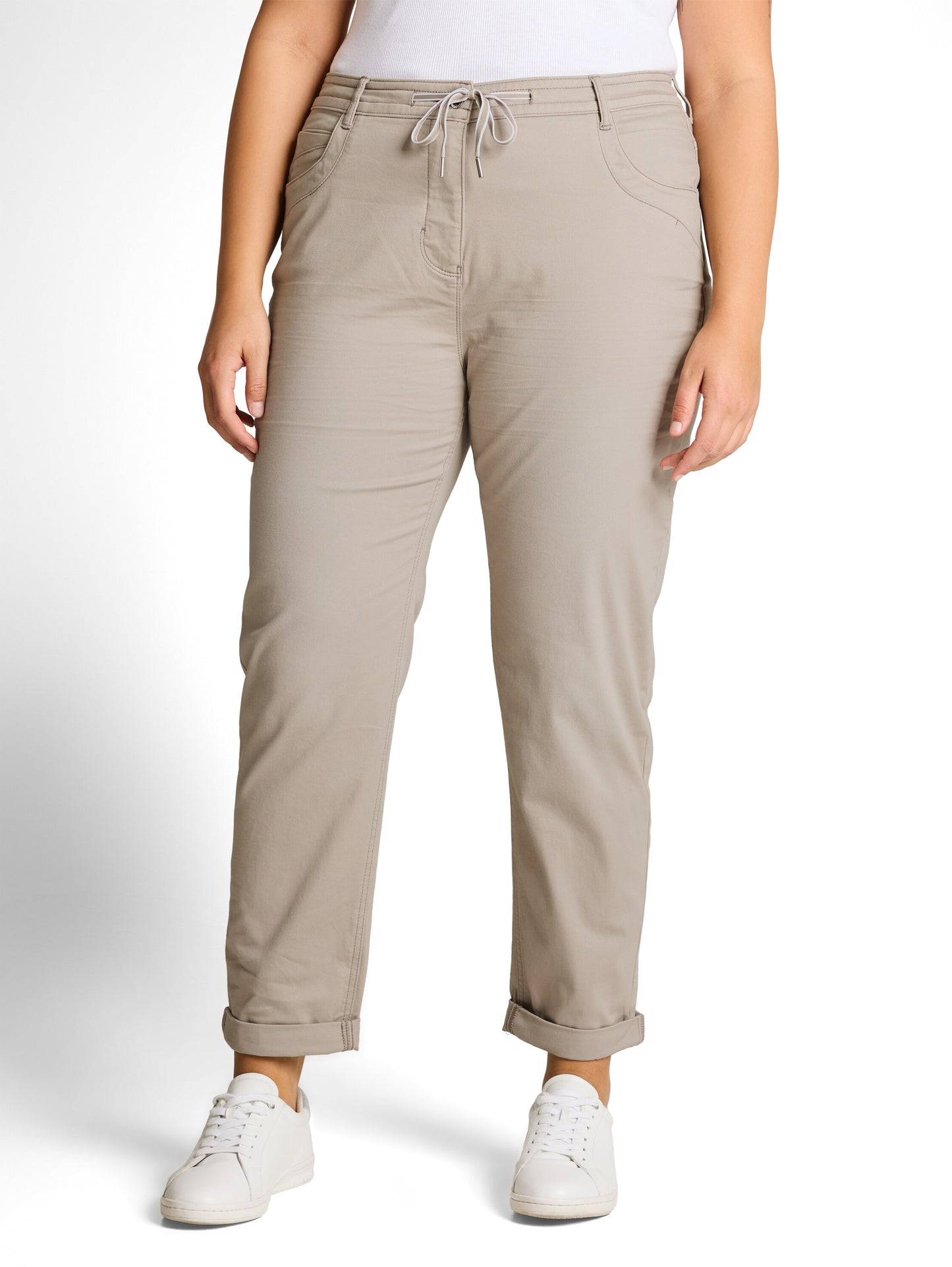 Plus Size - Cropped Slim Hose