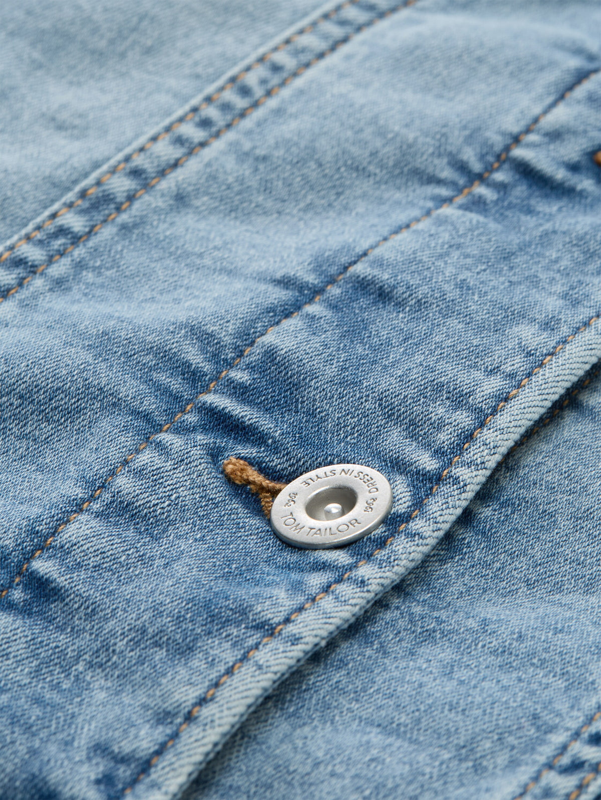 Jeansjacke mit Eingriffstaschen