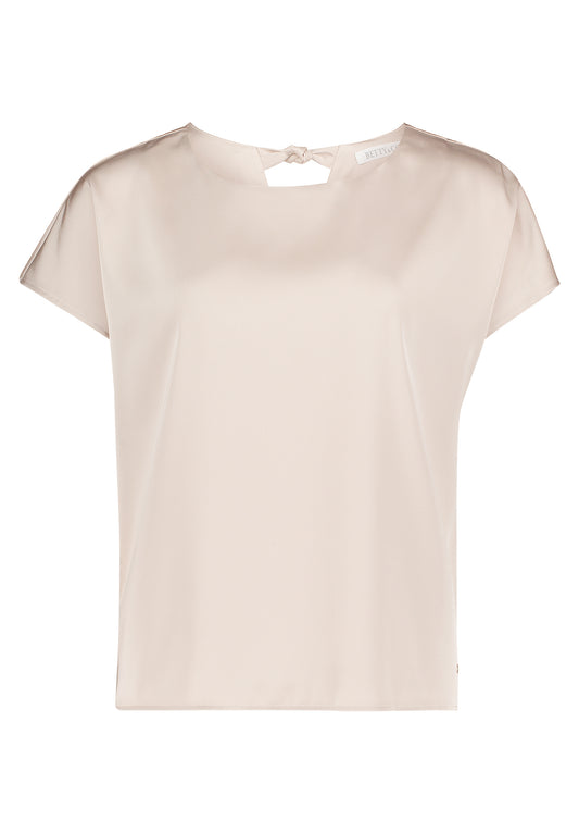 Satin-Bluse