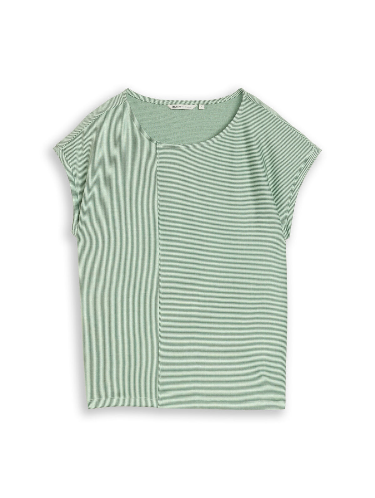 Loose Fit T-Shirt mit Streifenmuster