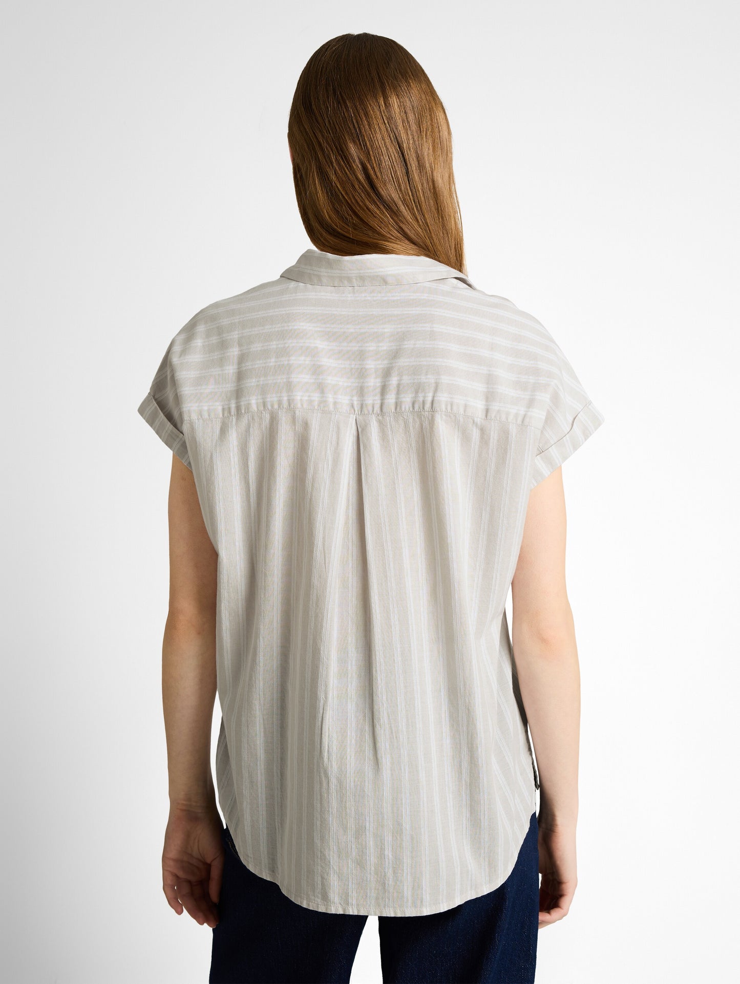Bluse mit Streifenmuster