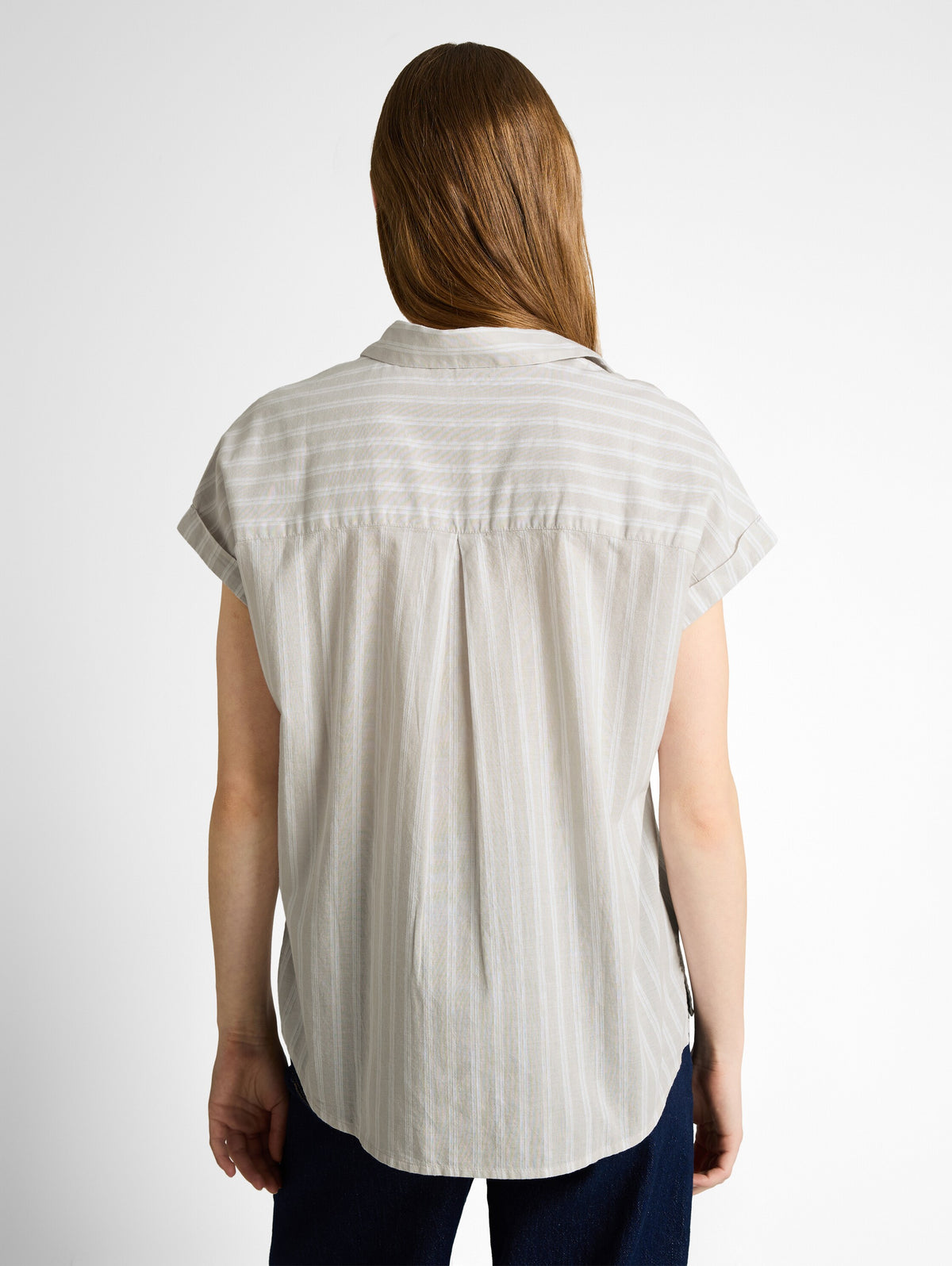 Bluse mit Streifenmuster