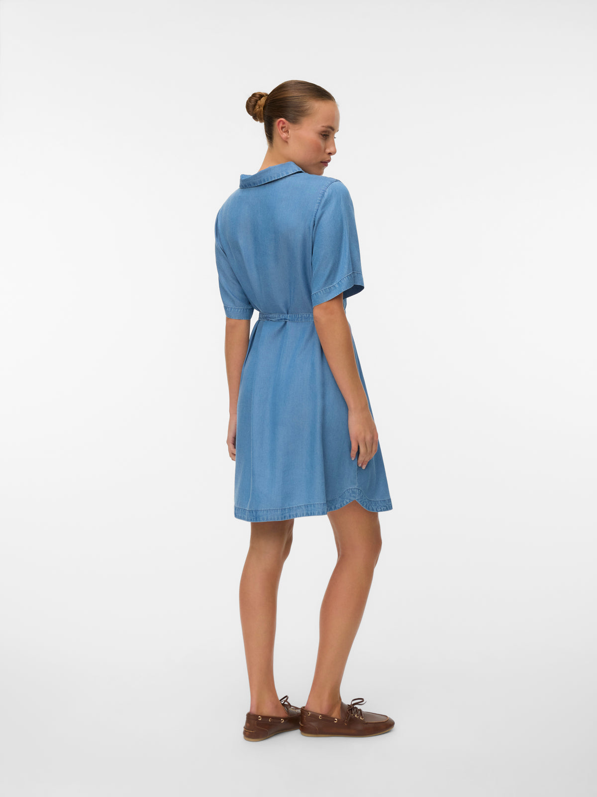 VMBREE SS SHORT TENCEL SHIRT DRESS