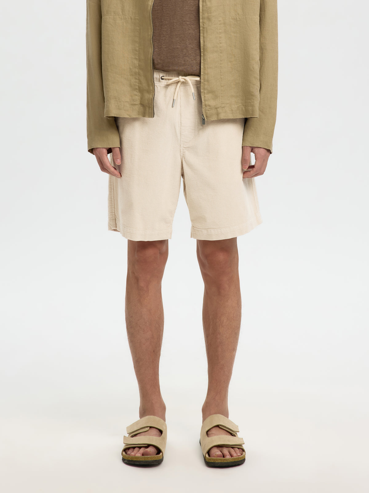 SLMREGULAR-JACE CORDUROY SHORTS NOOS