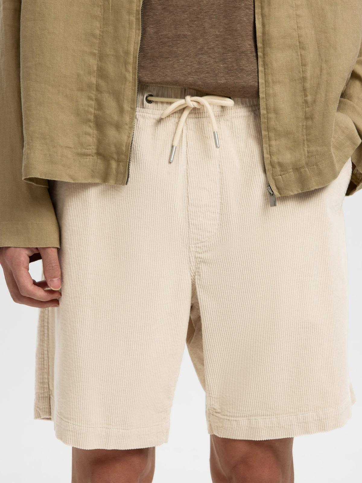 SLMREGULAR-JACE CORDUROY SHORTS NOOS