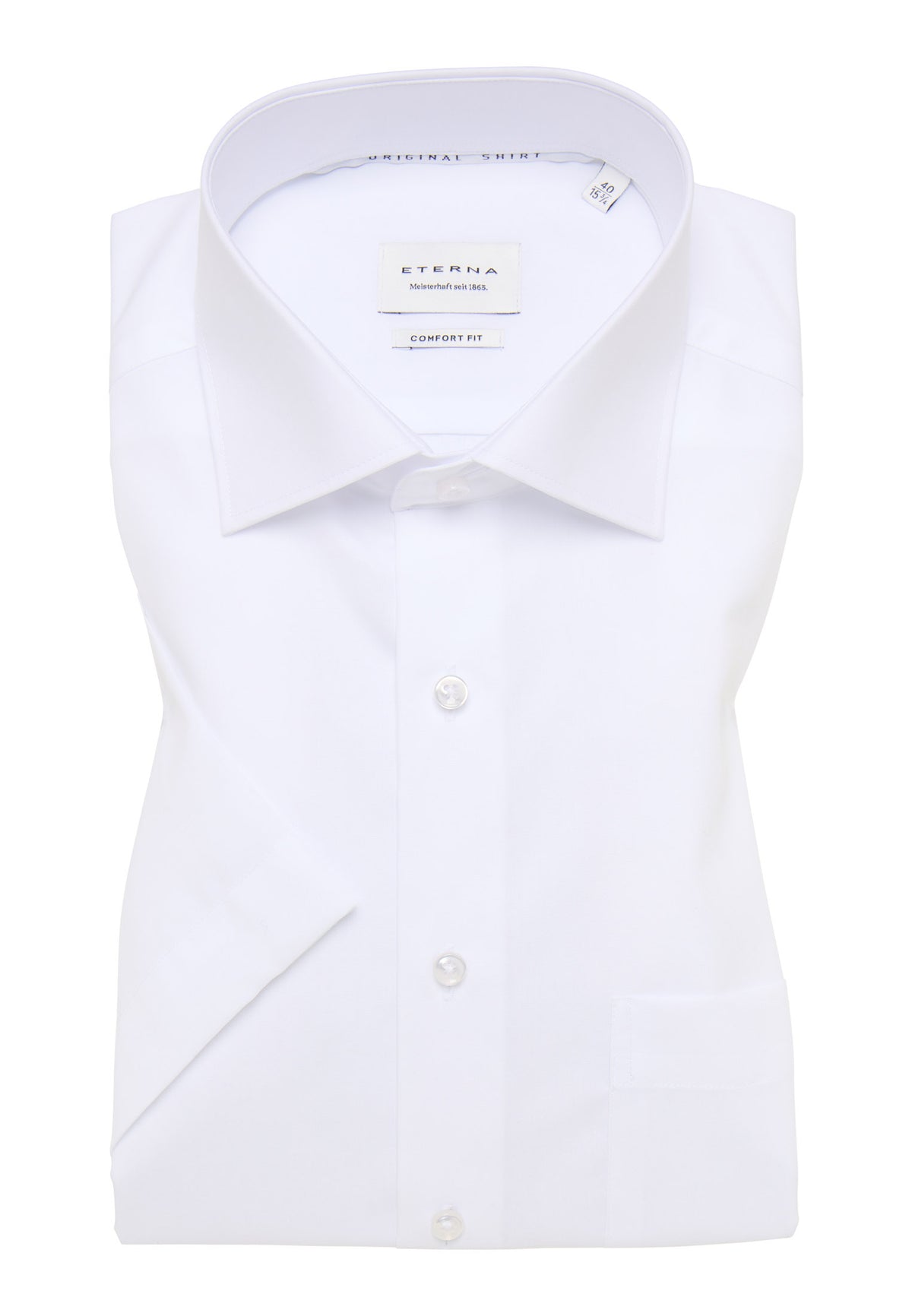 Original Shirt Popeline Kurzarm